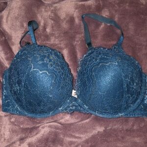 Victoria's Secret Lace Bra - Deep Blue